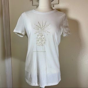 Tommy Bahama Women’s Relax Pineapple Tee Shirt 🍍